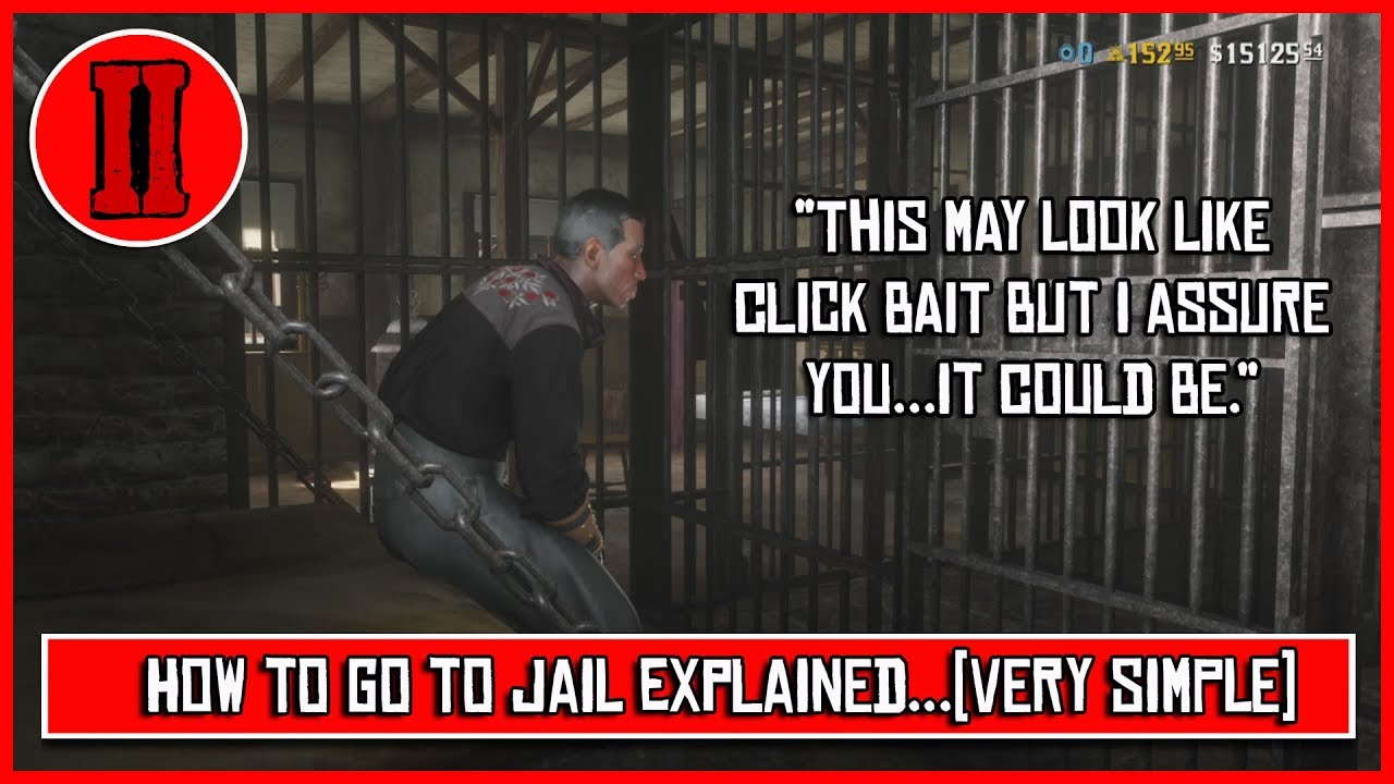 [Jail Time] Red Dead Online - How to go to Jail...(Yep, that can happen.)