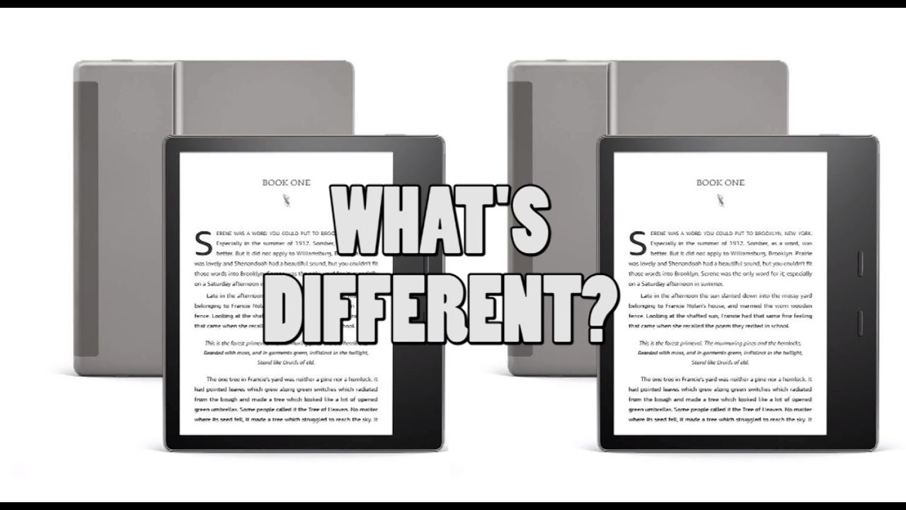 Amazon Kindle Oasis 3 против Oasis 2 — система освещения