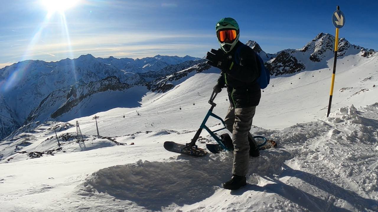 Týždeň freeridu v Alpách - snowscoot