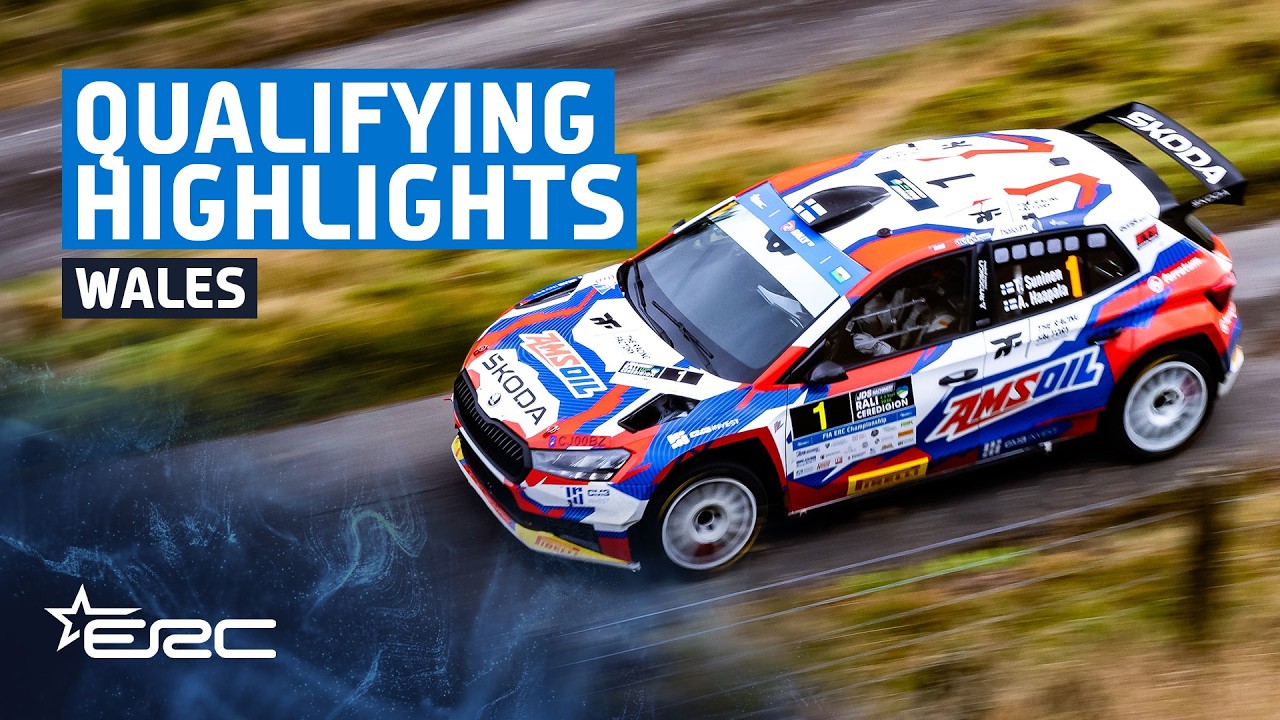 Qualifying Highlights | ERC JDS Machinery Rali Ceredigion 2026