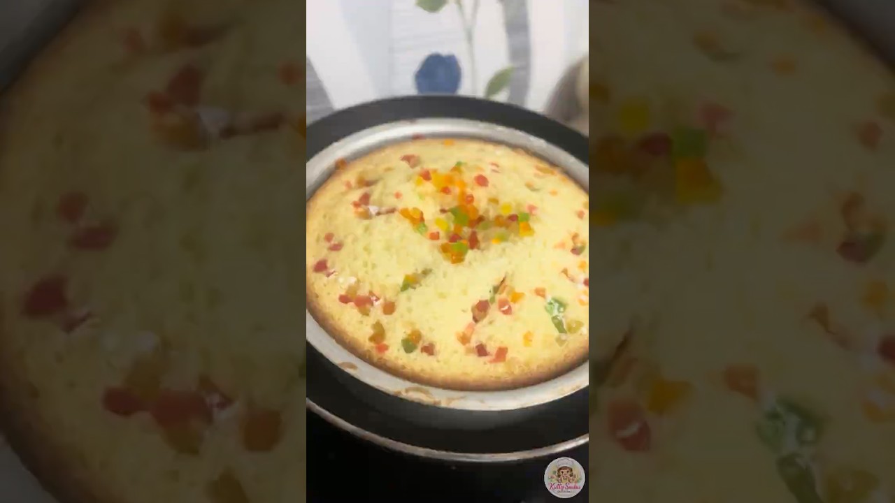 Vlog-02 / Homemade Cake / Soft Sponge #bakingathome #cakelovers #easycakerecipe #cakedecorating