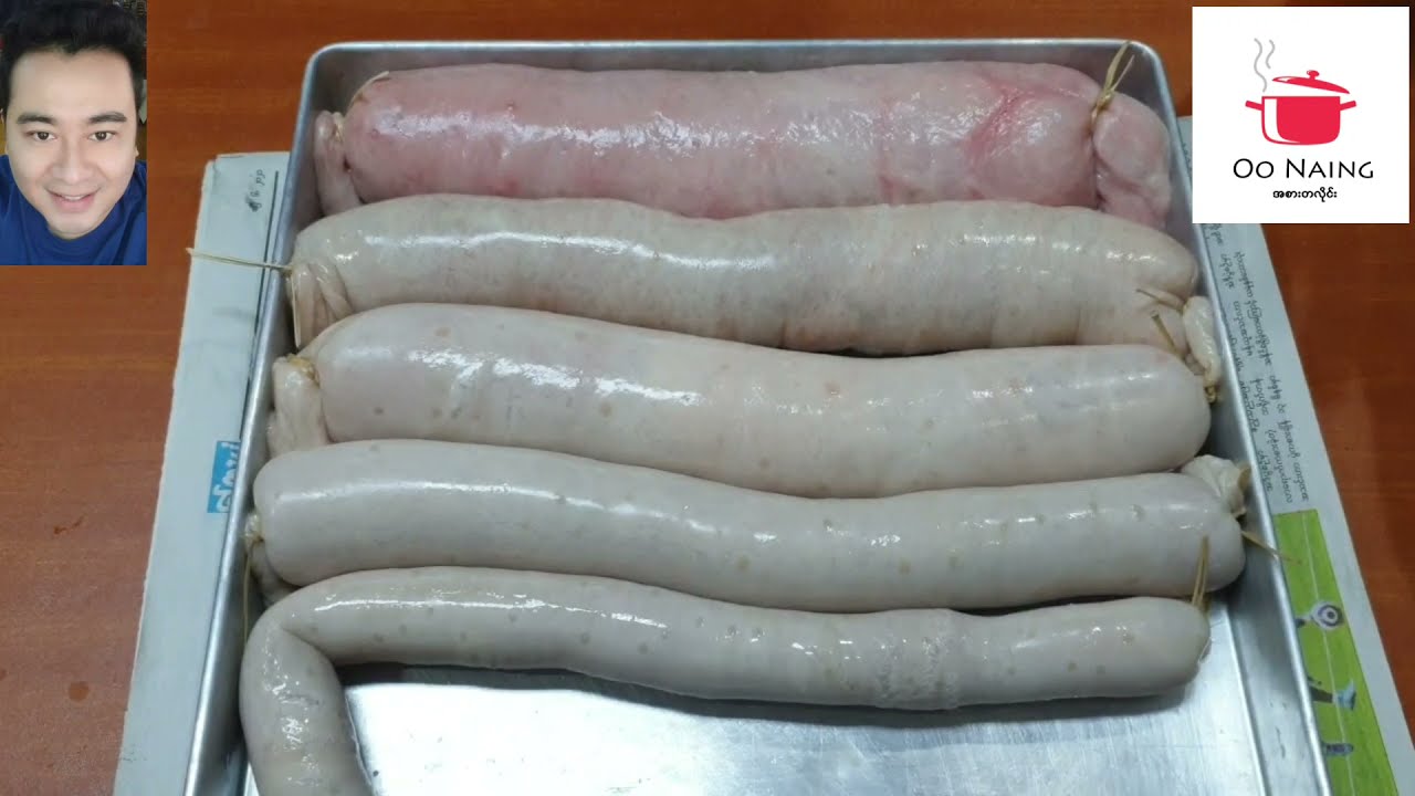 ဝက်အူပိတ်လုပ်နည်း(Easy way to clean Pig Large Intestine)