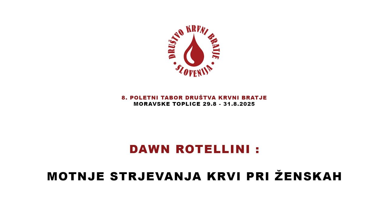 Dawn Rotellini - Motnje strjevanja krvi pri ženskah