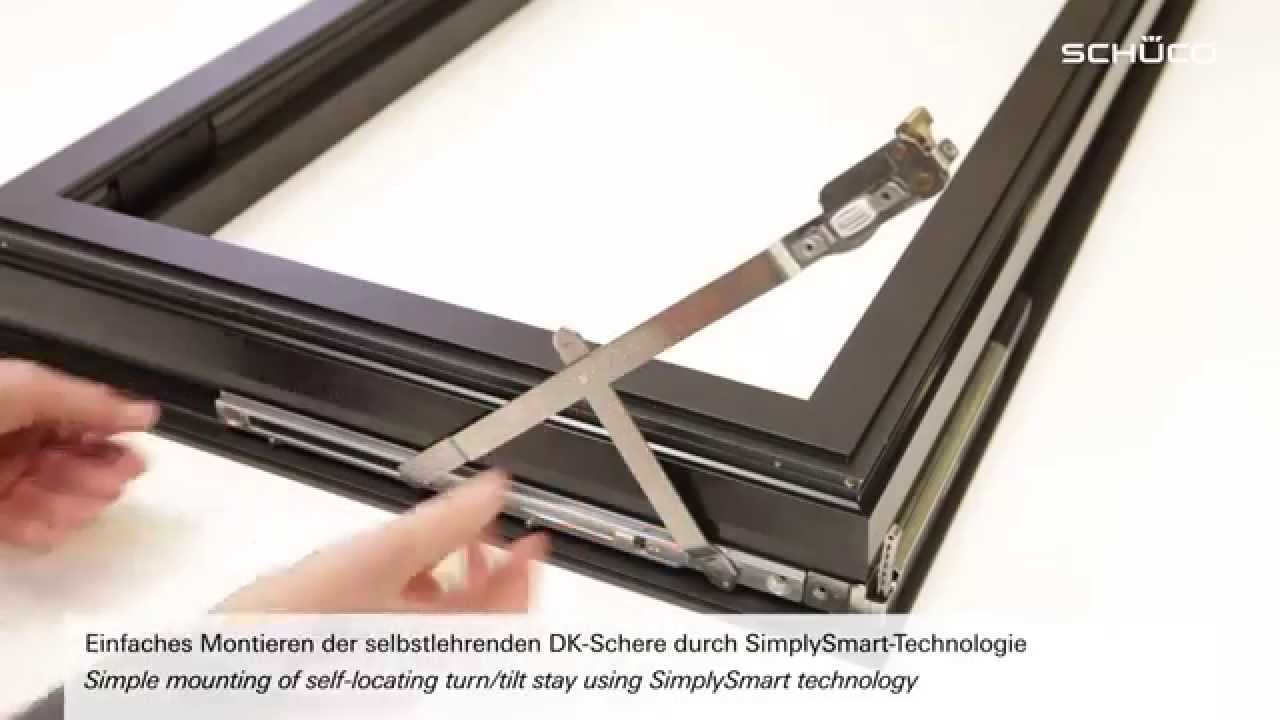 Schüco TipTronic SimplySmart   Montage and test