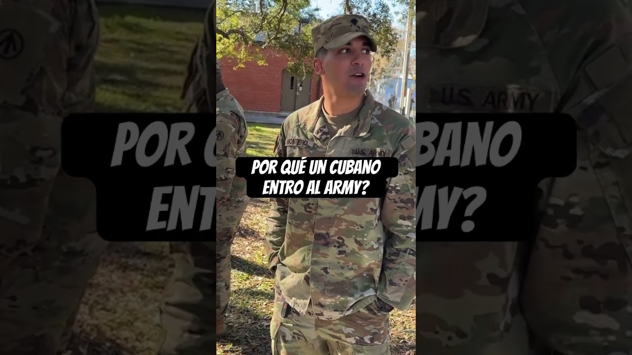 Qu&eacute; hace un Cubano en el Army? #youtuber #comedia #laformuladejuan