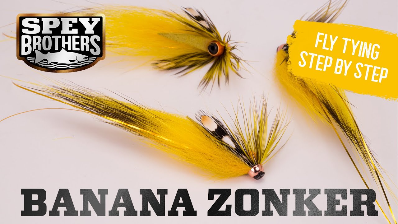 Tying A Banana Opossum Zonker Tube Fly
