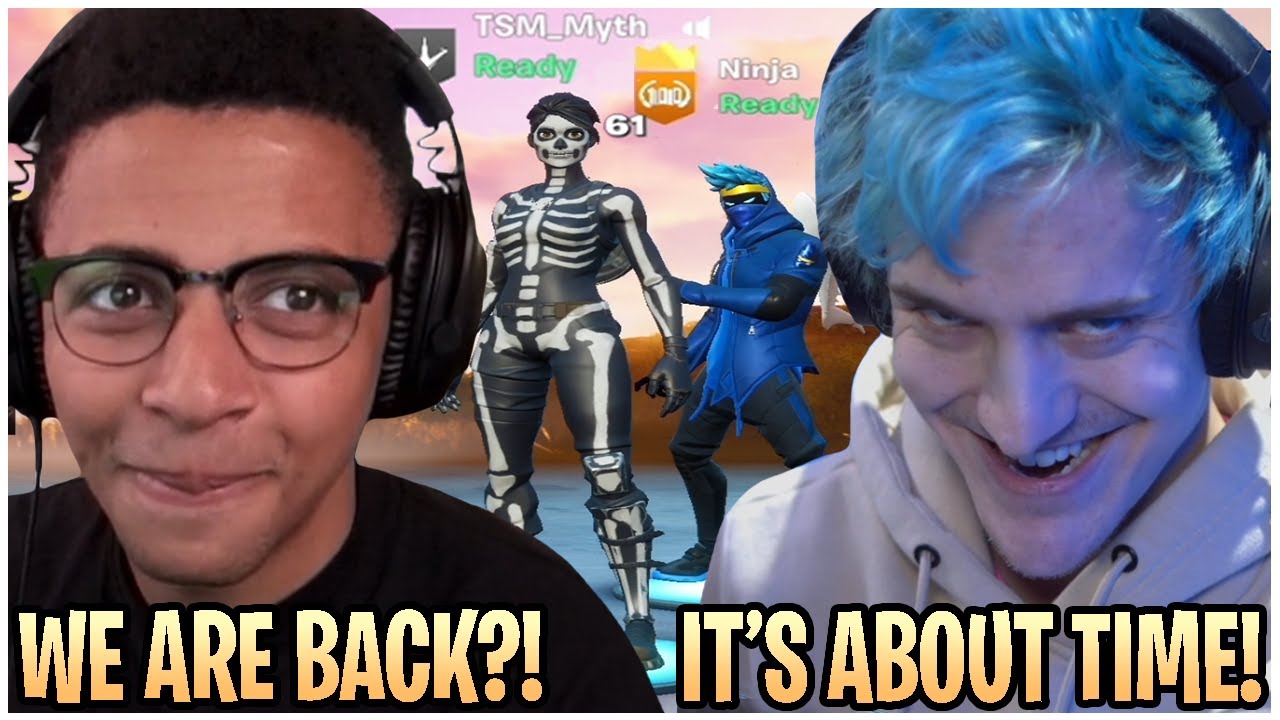 Myth & Ninja Reunite For The First Time In Years & Dominate The Lobby!