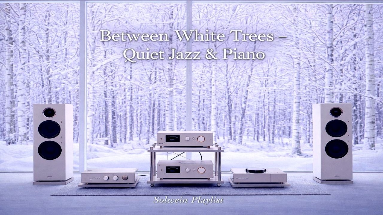 [PLAYLIST]하얀 나무 사이, 고요한 재즈와 피아노 Between White Trees – Quiet Jazz & Piano 카페 · 노동요 · 작업 · 공부 플레이리스트