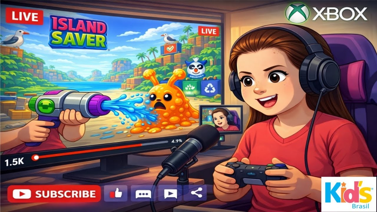 Island Saver no Xbox Series Jogo Divertido GAMEPLAY PT BR Liberando Animais e Colorindo Episódio #2
