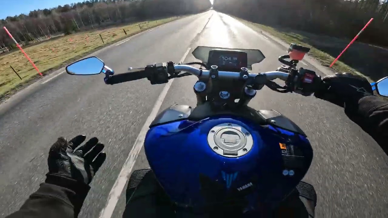 Swedish motovlog - Första gången på MT-09an