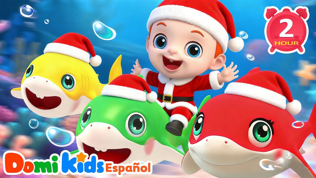 Do Do Do Navidad 🎄🦈 | Baby Shark | Canciones Infantiles | Domi Kids