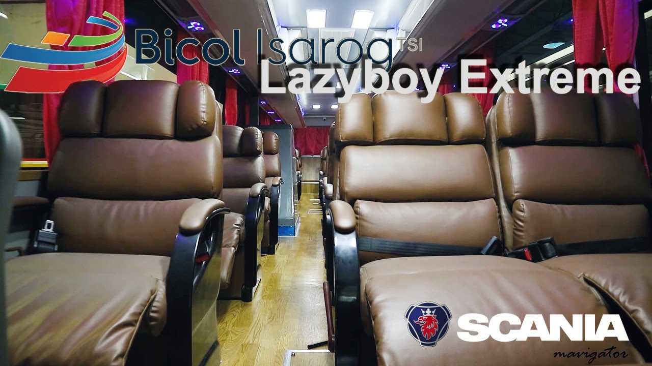 New Lazyboy Extreme - Bicol Isarog's Scania Bus