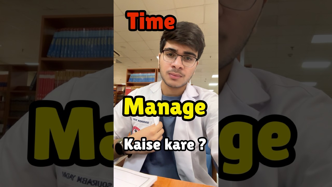 Time manage karne ke liye ye 3 tips!?🤫🩺 #neet #mbbs #neet2025 #motivation #neetaspirant
