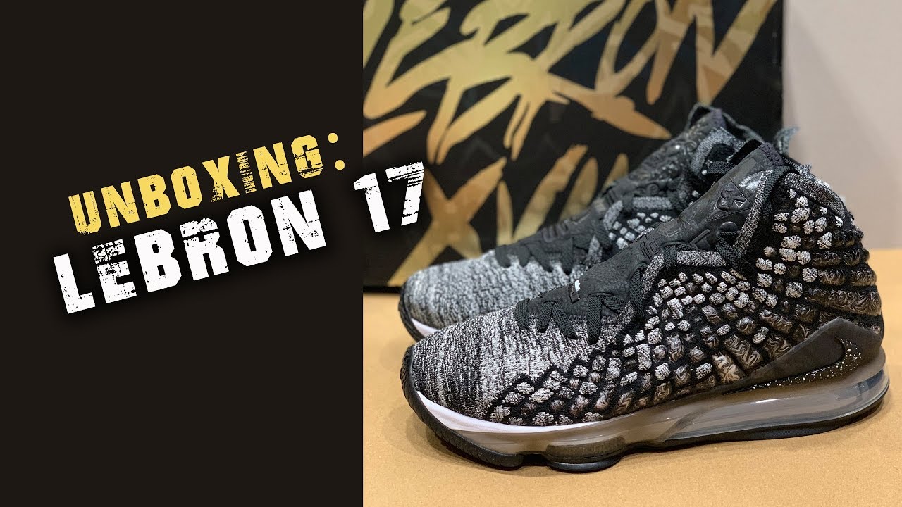 UNBOXING THE LEBRON 17