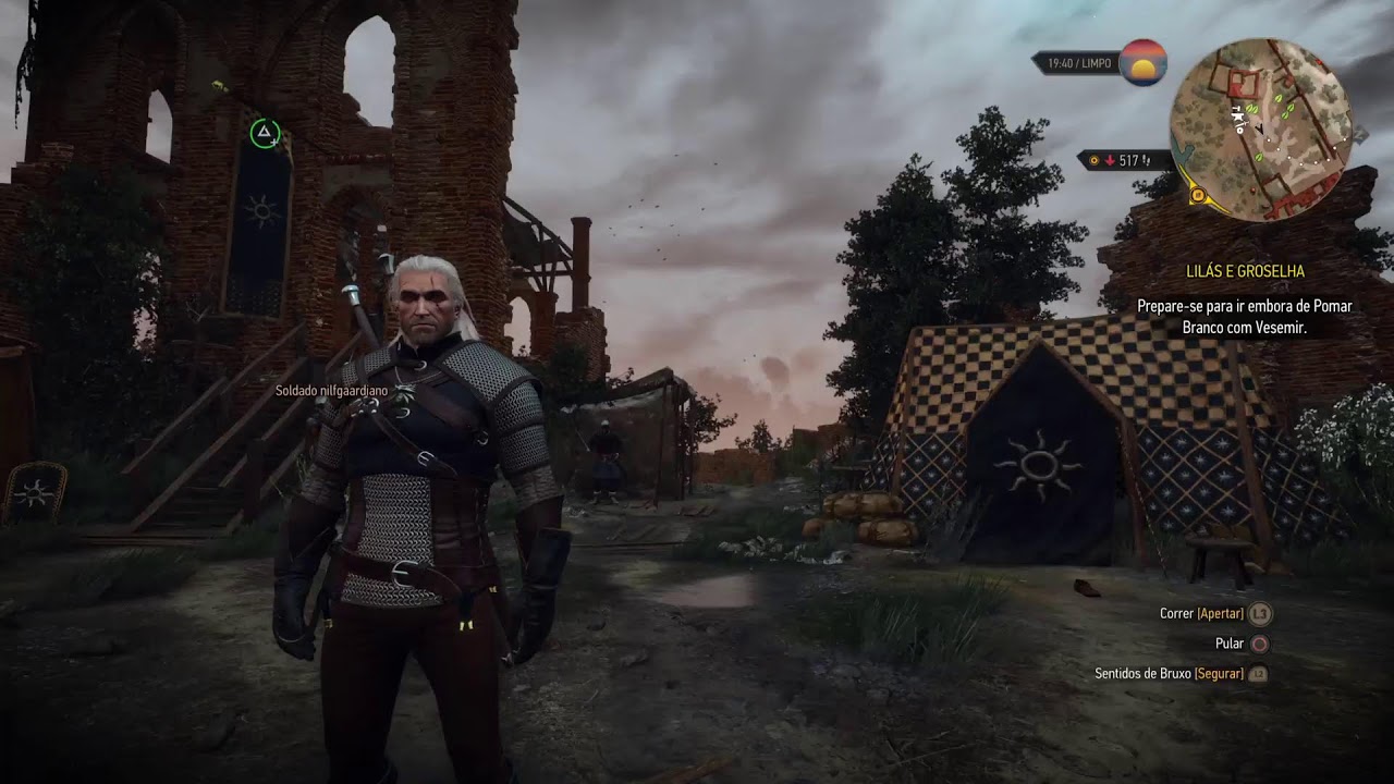 DIFICULDADE MARCHA DA MORTE EM THE Witcher 3(PS5)