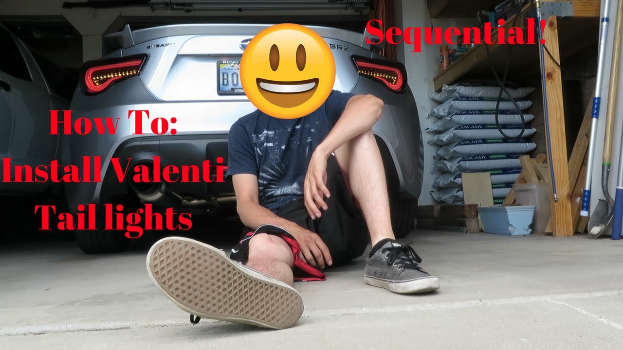 How To Install Valenti Sequential Tail Light  brz,frs,86
