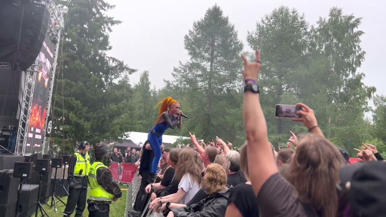 Infected Rain - Sweet Sweet Lies - Laukaa, Finland 07/23/22 John Smith Rock Festival
