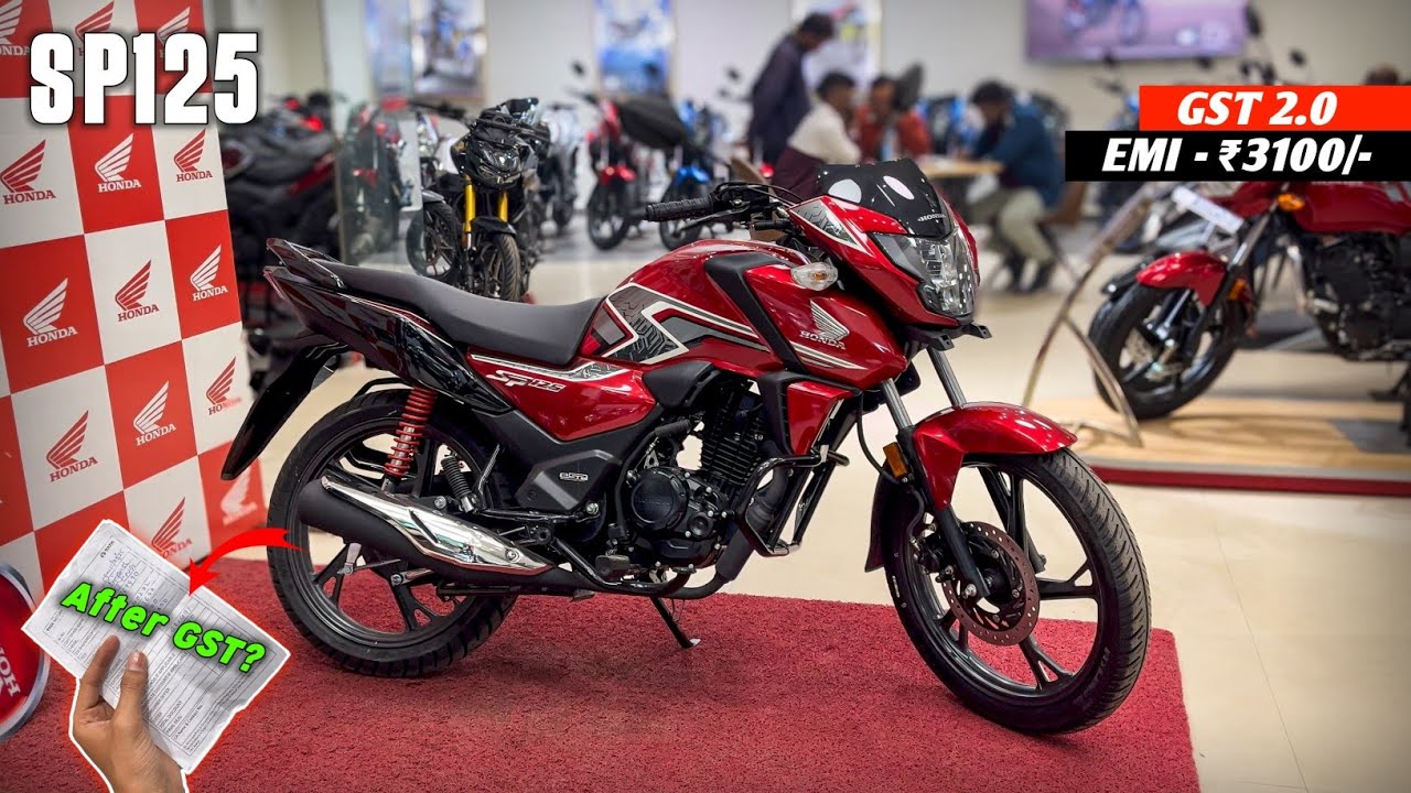 2026 Honda SP 125 Model | GST 2.0 - On Road Price 😱