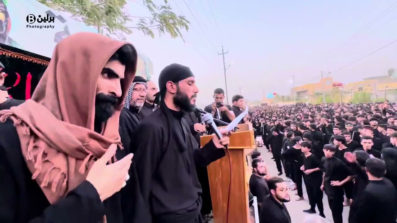 خروجية ابناء لواء العباس اهالي الجبايش في ناحية المنار محرم ١٤٤٦هـ