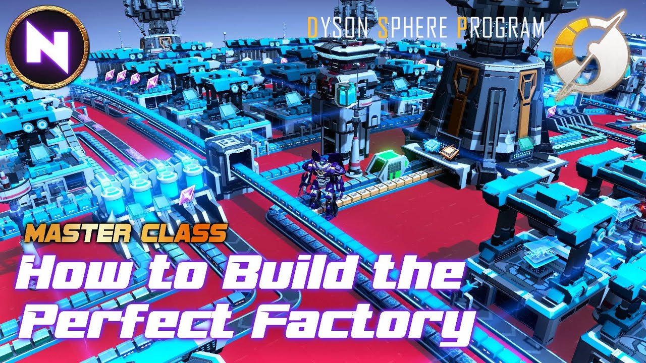8 Steps to Build a Perfect Factory in Dyson Sphere Program (Quantum Chips) | Tutorial / Master Class