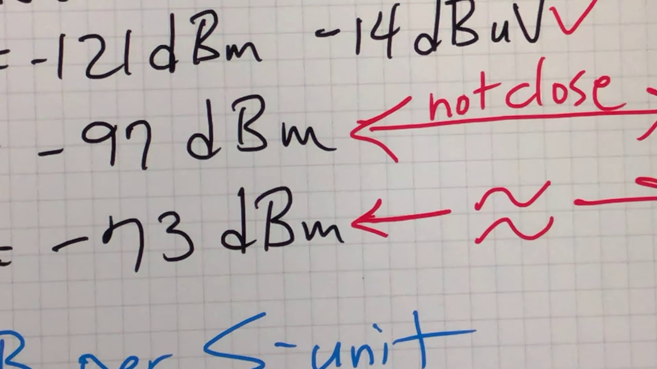 Decibels, S-Meters, Amplifiers, and Gain #hamradio #linear #amplifier #decibels #s-unit