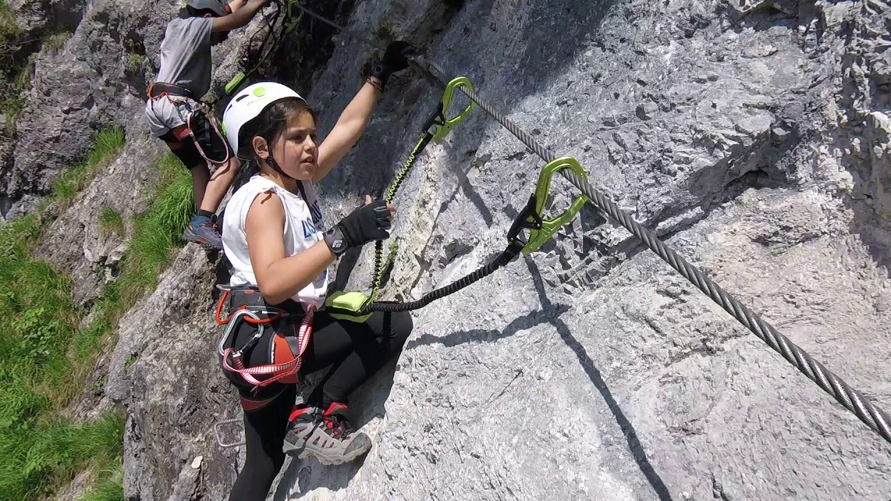 Hausbachfall-Klettersteig (Einstieg)