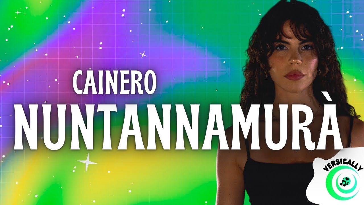 Cainero - NUNTANNAMUR&Agrave; (Testo/Lyrics) Sanremo Giovani 2025