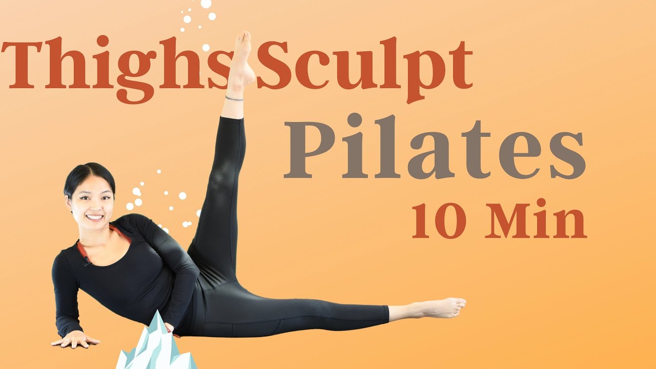 Quick Thighs Melt Pilates Workout | Side Series No Repeat! #20827