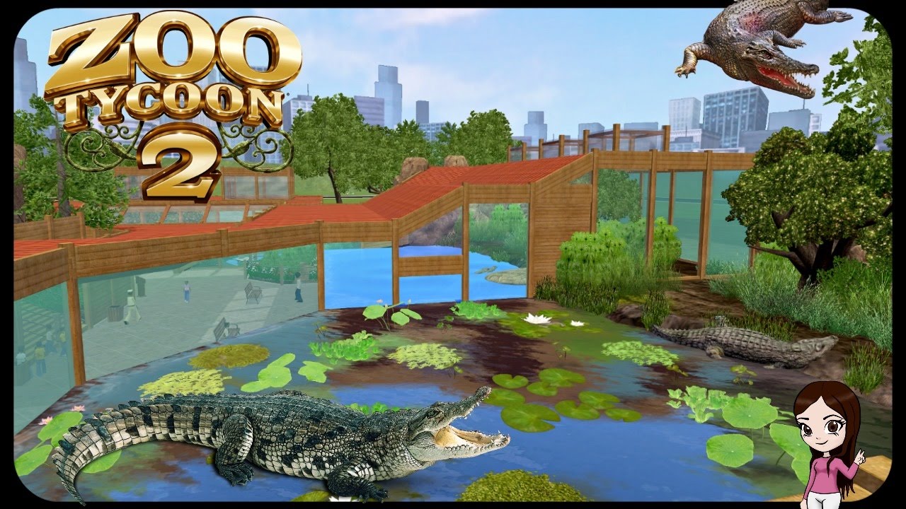 Crocodiles 🐊 Zoo Tycoon 2 Exhibit Build