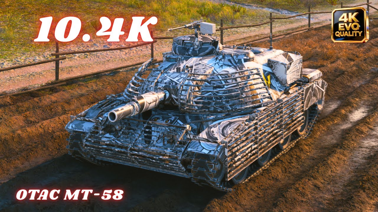 OTAC MT-58  10.4K Damage 6 Kills World of Tanks