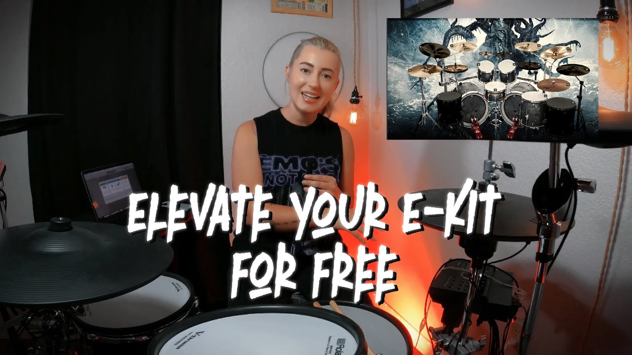 Улучшите свою электронную барабанную установку бесплатно! | Kontakt, Native Instruments и Krimh D...