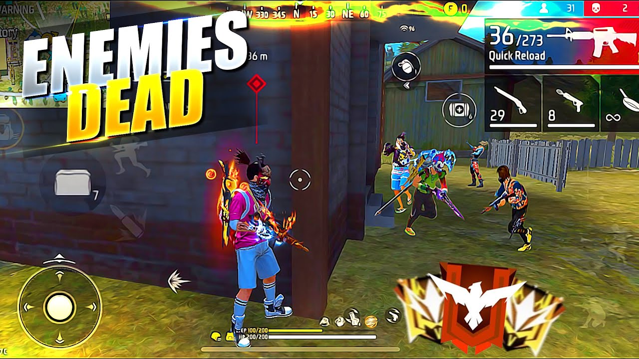 FREEFIRE 🔥31 Kills Again !! 🤯 Solo vs Squad Mp40 + Groza is Magical 🎯- Garena free fire #freefire