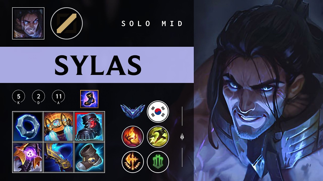 Sylas Mid vs Fizz - KR Diamond Patch 26.03
