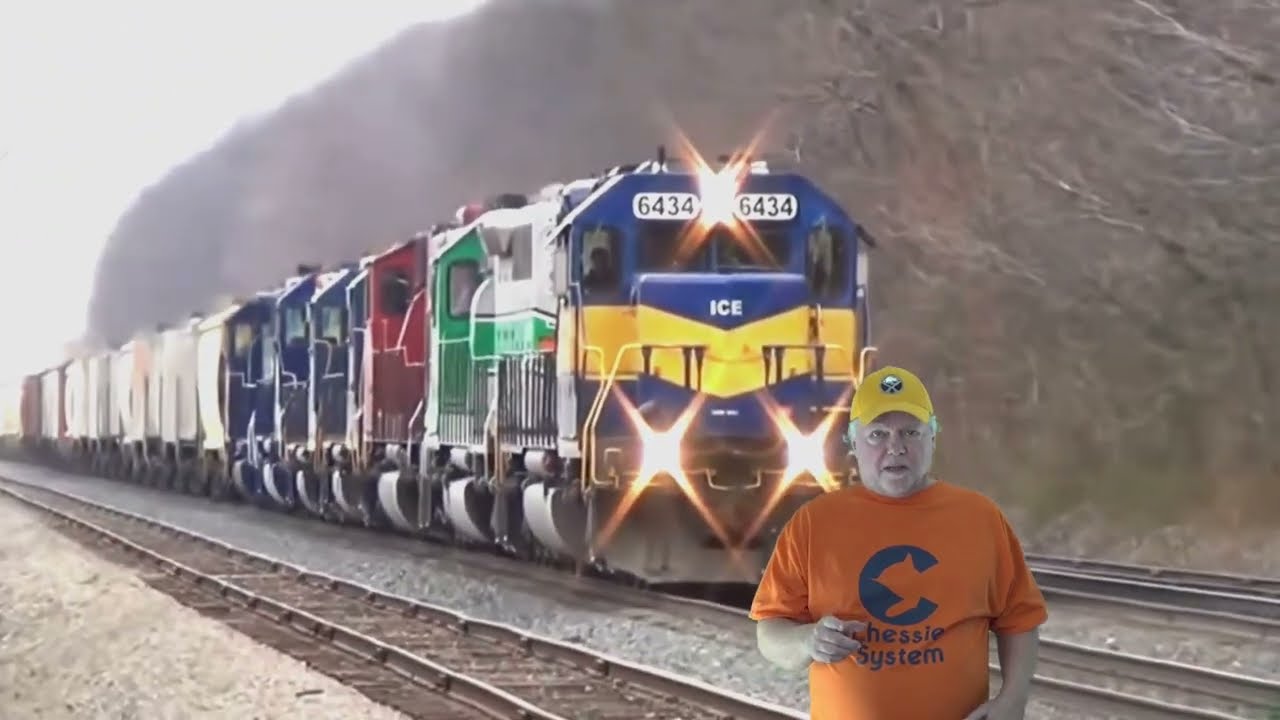 CSX NS CSX Triple Train Meet! I Think You Will Like This Video! Plus 5 More Trains In This Video!