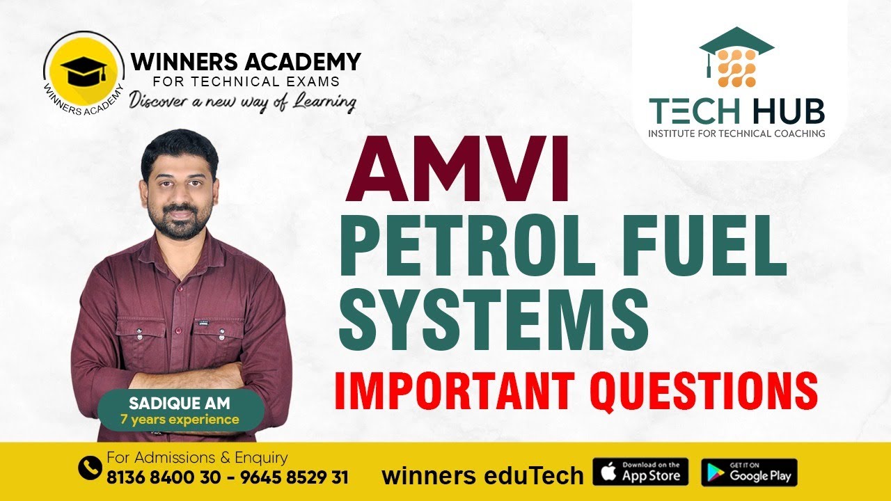 AMVI | REVISION SERIES | PETROL FUEL SYSTEMS 