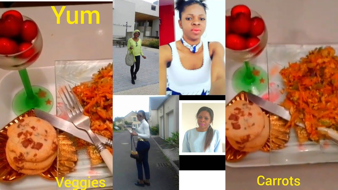 How to prepare carrots and cabbage and eggs fry