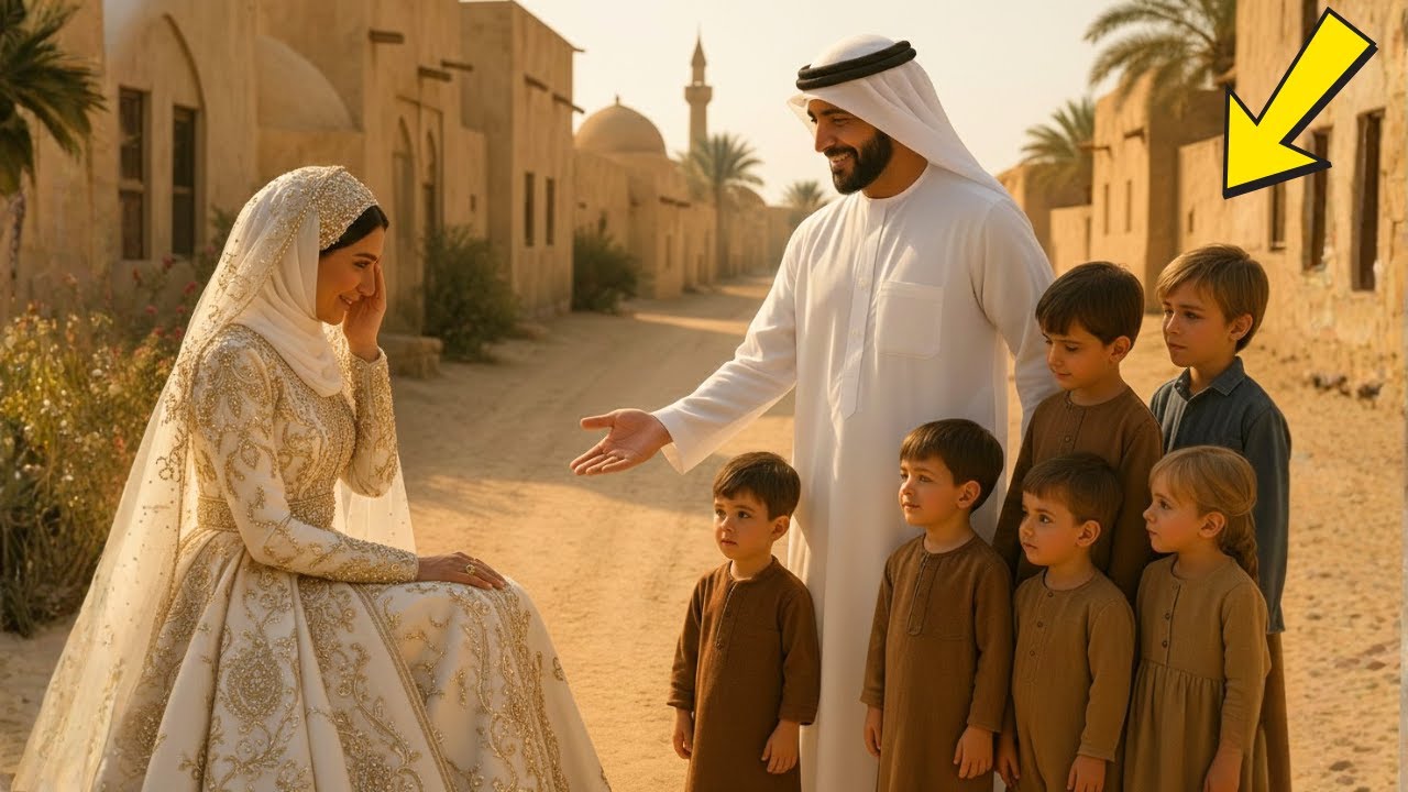 ABANDONADA EN SU BODA POR NO DAR HEREDEROS… HASTA QUE EL SHEIK DIJO: "VEN CONMIGO, TENGO 6 HIJOS"