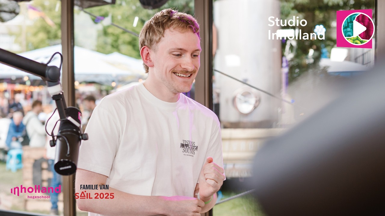 Studio Inholland op SAIL 2025 | Robin van der Graaf | Za 23 aug - 18.00 - 20.00 u