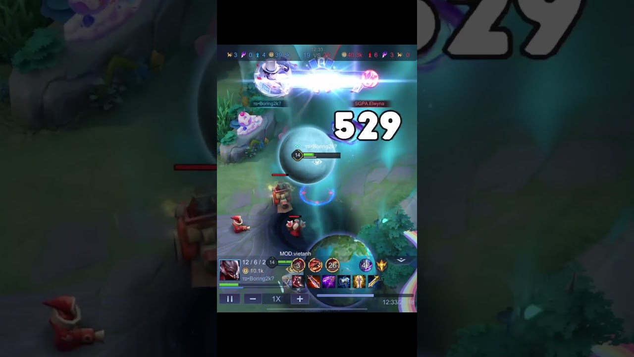 [Highlight] Hayate còn 1 HP, hụt mất Quad Kill 