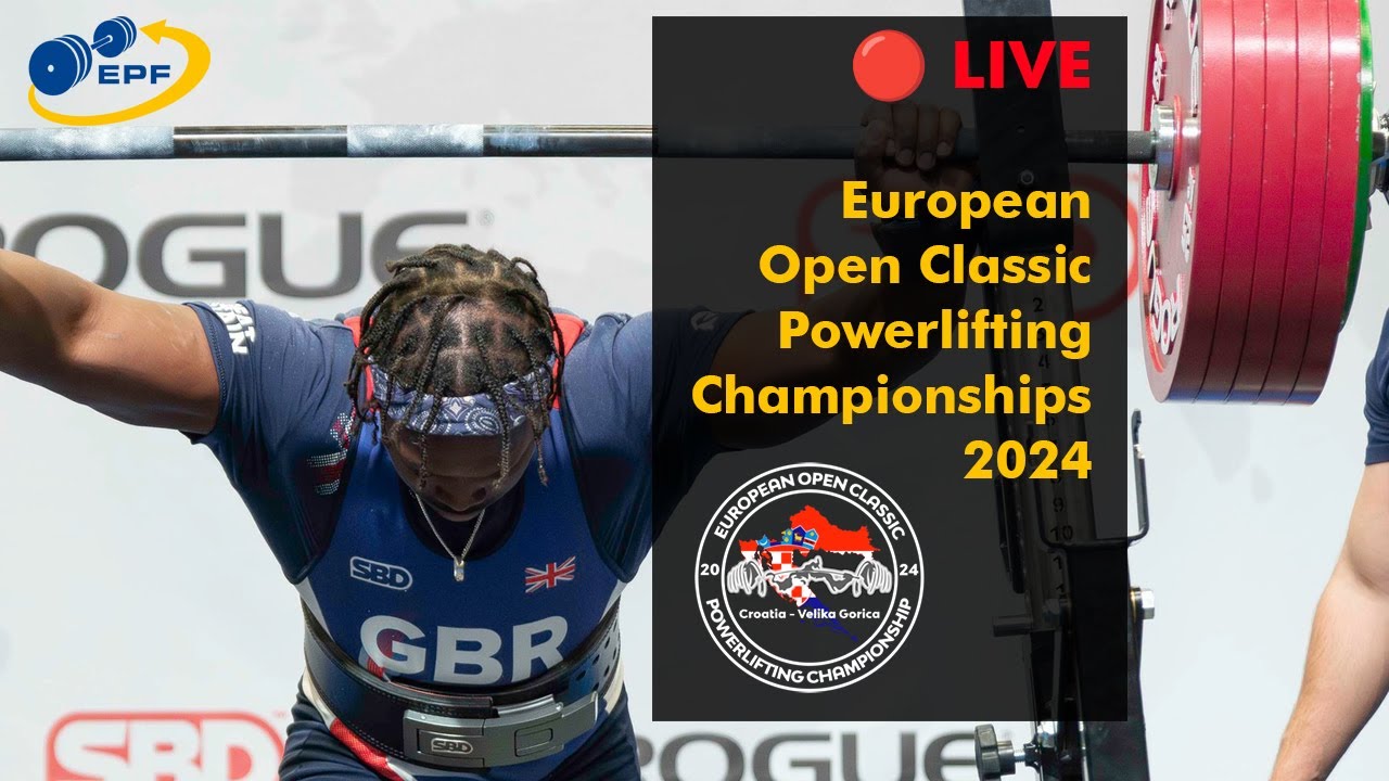 Women 57 kg - European Open Classic Powerlifting Championships 2024