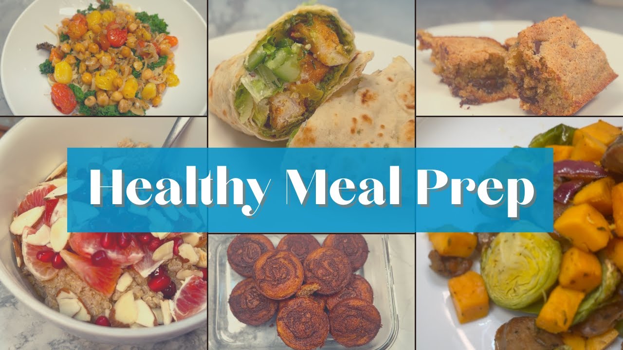4 DINNERS & 3 BREAKFASTS l Healthy Meal Prep Recipes 2024