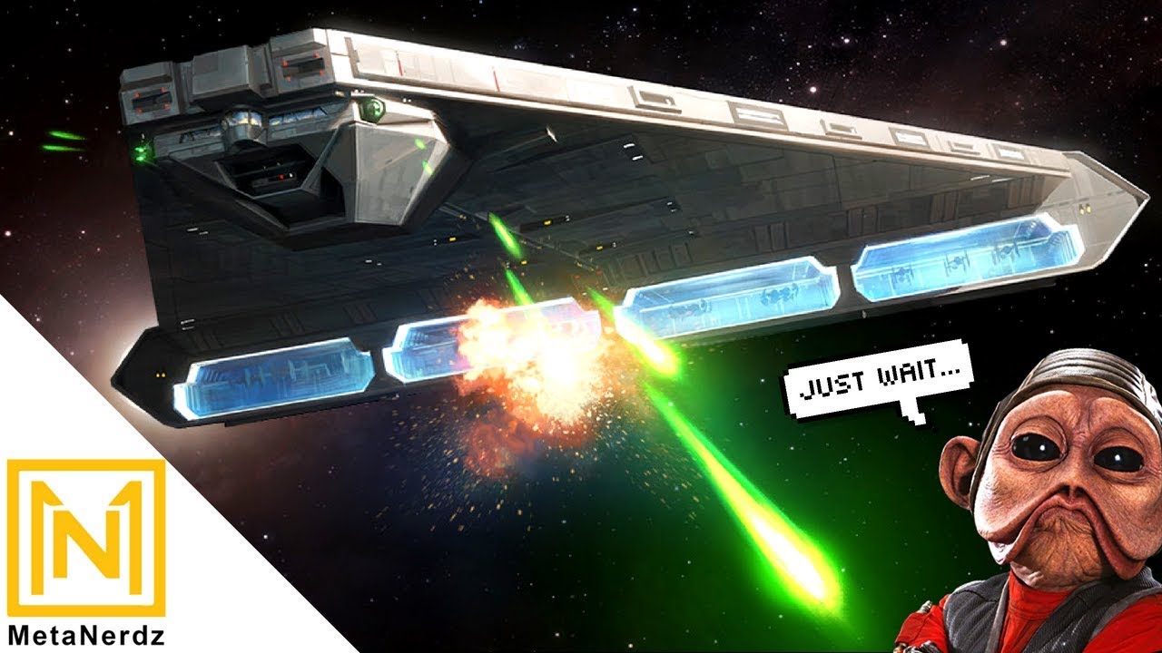 Did Sullustans Build it to Fail? - Quasar Fire-class cruiser Explained - Star Wars Capital Ships