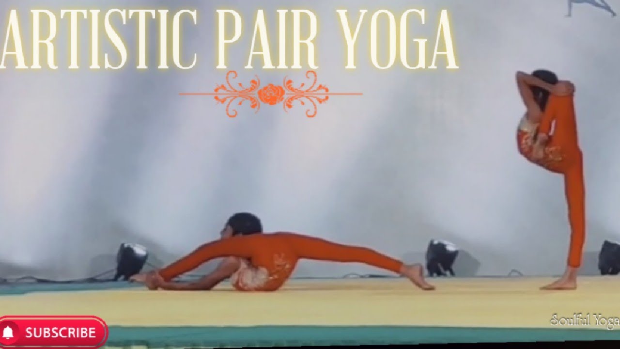 Artistic Pair Yoga(girls) Performed at NYSF National yoga Championship at BBSR