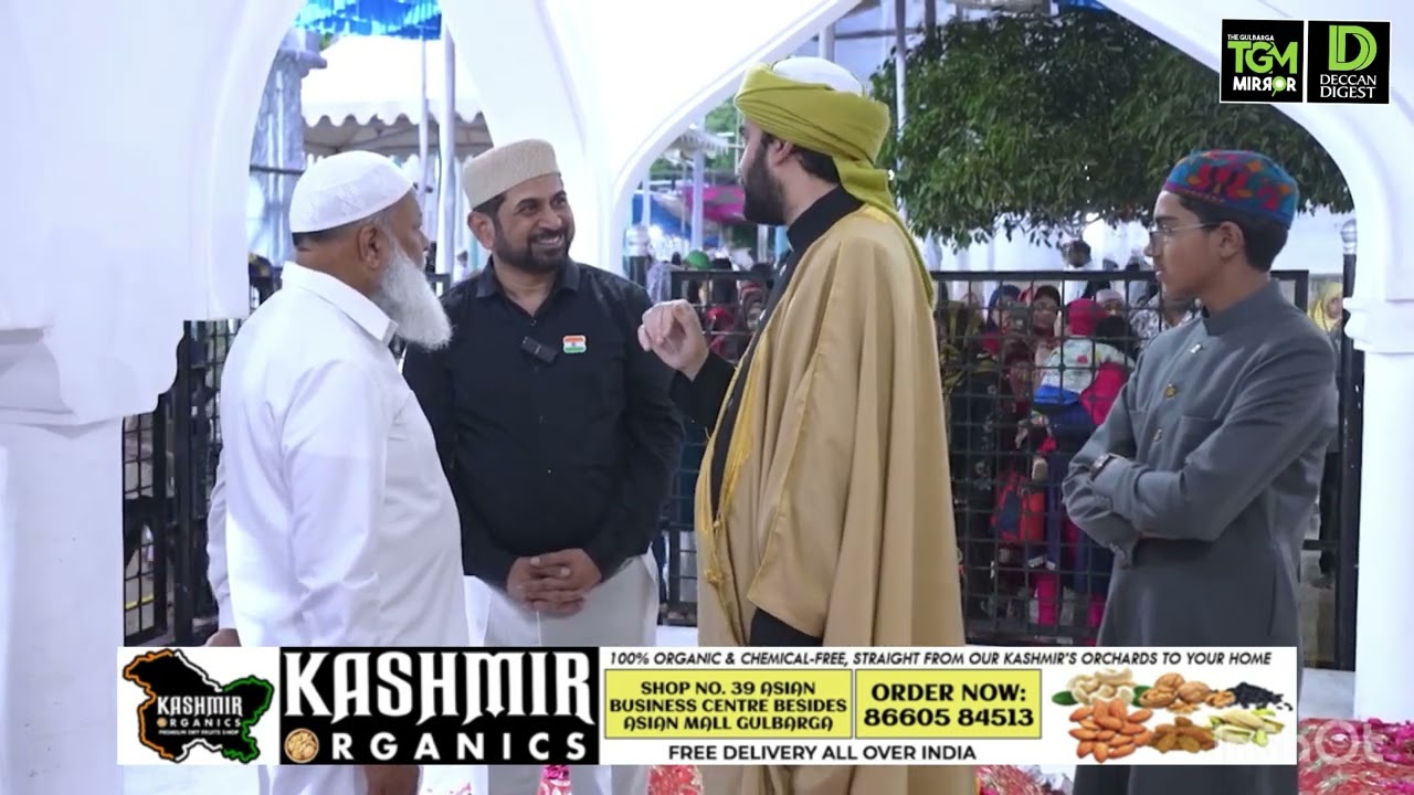 Munawar Zama visited Dargah Khwaja BandaNawaz Rh Gulbarga