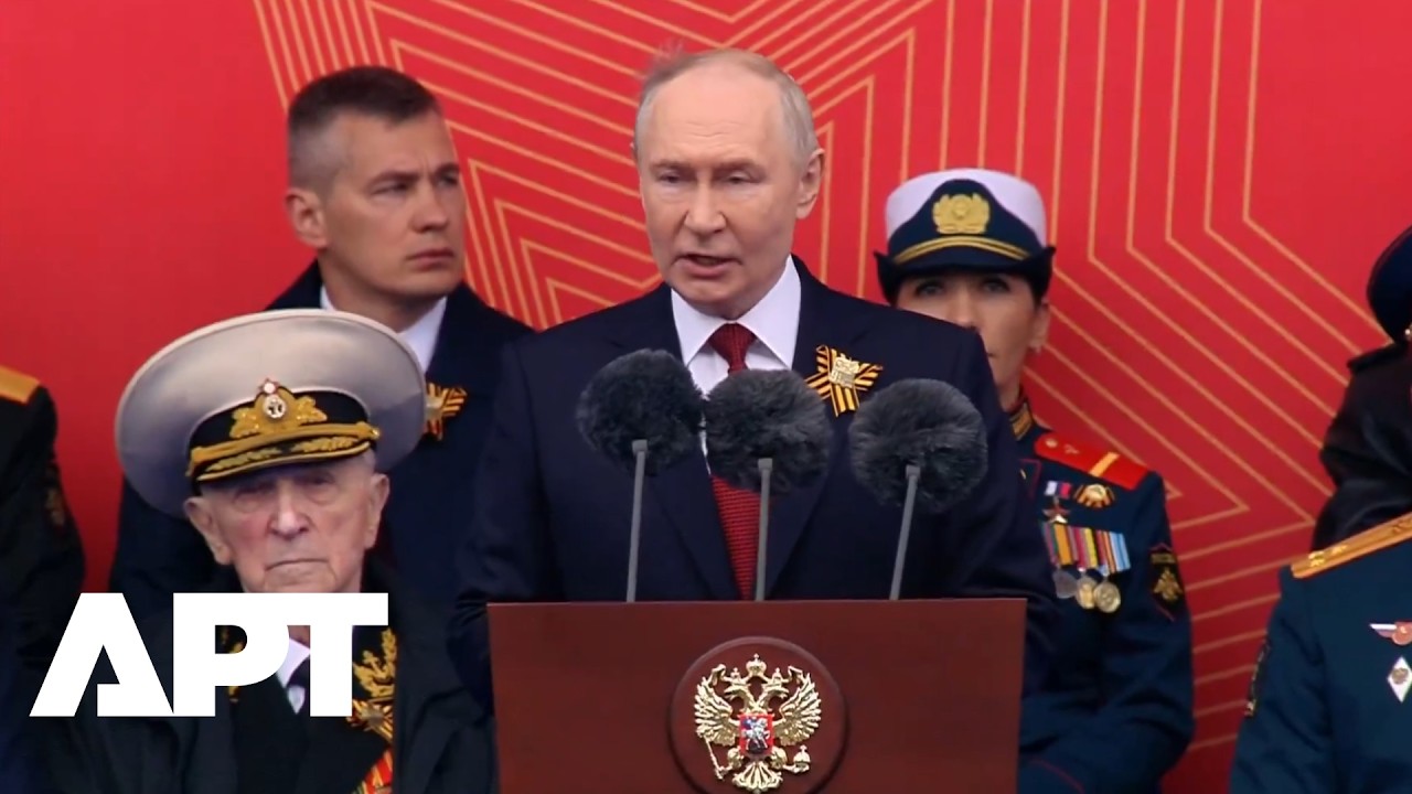 В своей речи в честь Дня Победы в Москве Путин заявил, что советские солдаты принесли &laquo;огромные ж...