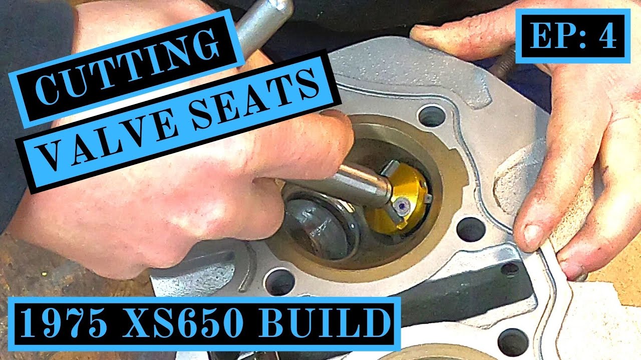 Cutting Valve Seats, 1975 XS650 Ep 4