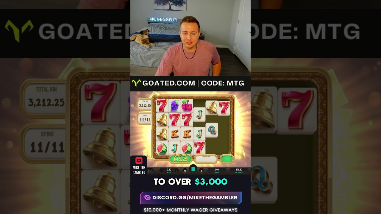 CRAZY $4,500 WIN🔥From $250 Goated Casino Slots 