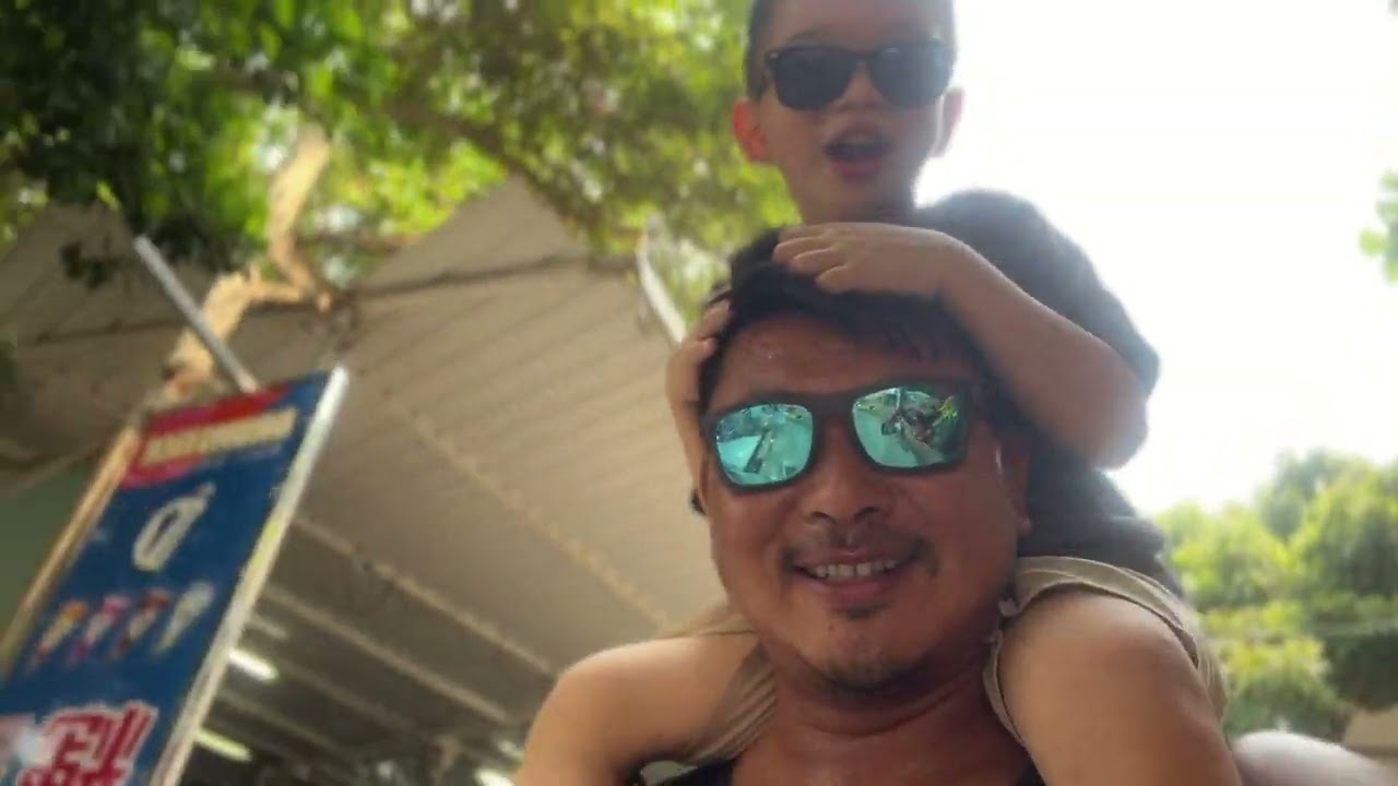 A day in lama island with my family