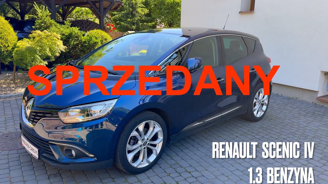 AXON-CARS - Elegancki Rodzinny Wygodny Ekonomiczny | Renault Scenic IV 1.3 Benzyna