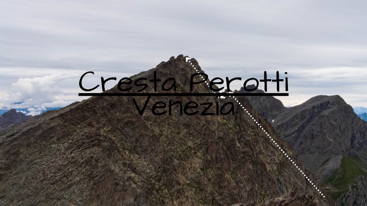 Cresta Perotti || Punta Venezia 3095m. dal Giacoletti